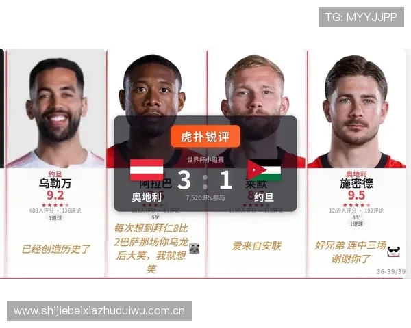 世界杯奥地利对阵约旦比赛直播入口详细说明及观看指南